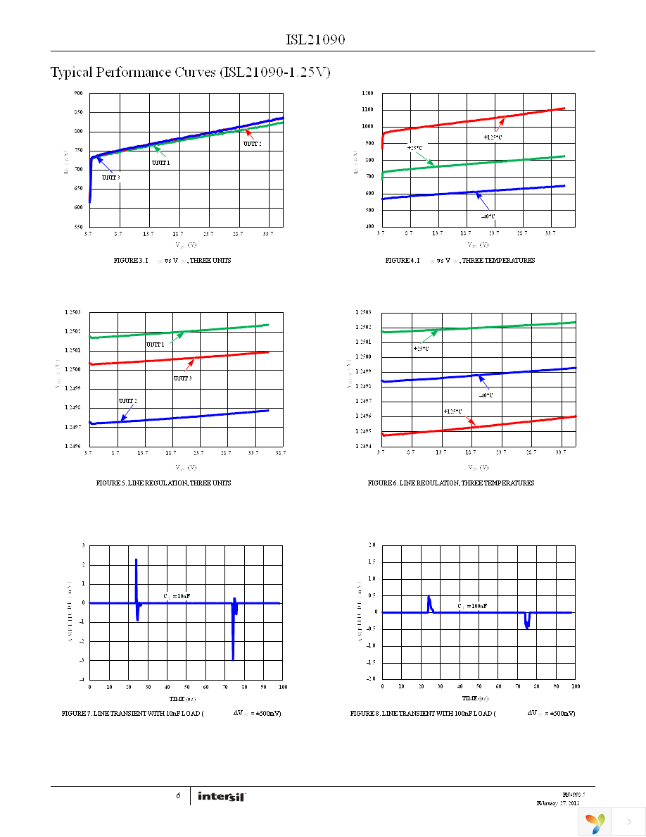 ISL21090BFB825Z-TK Page 6