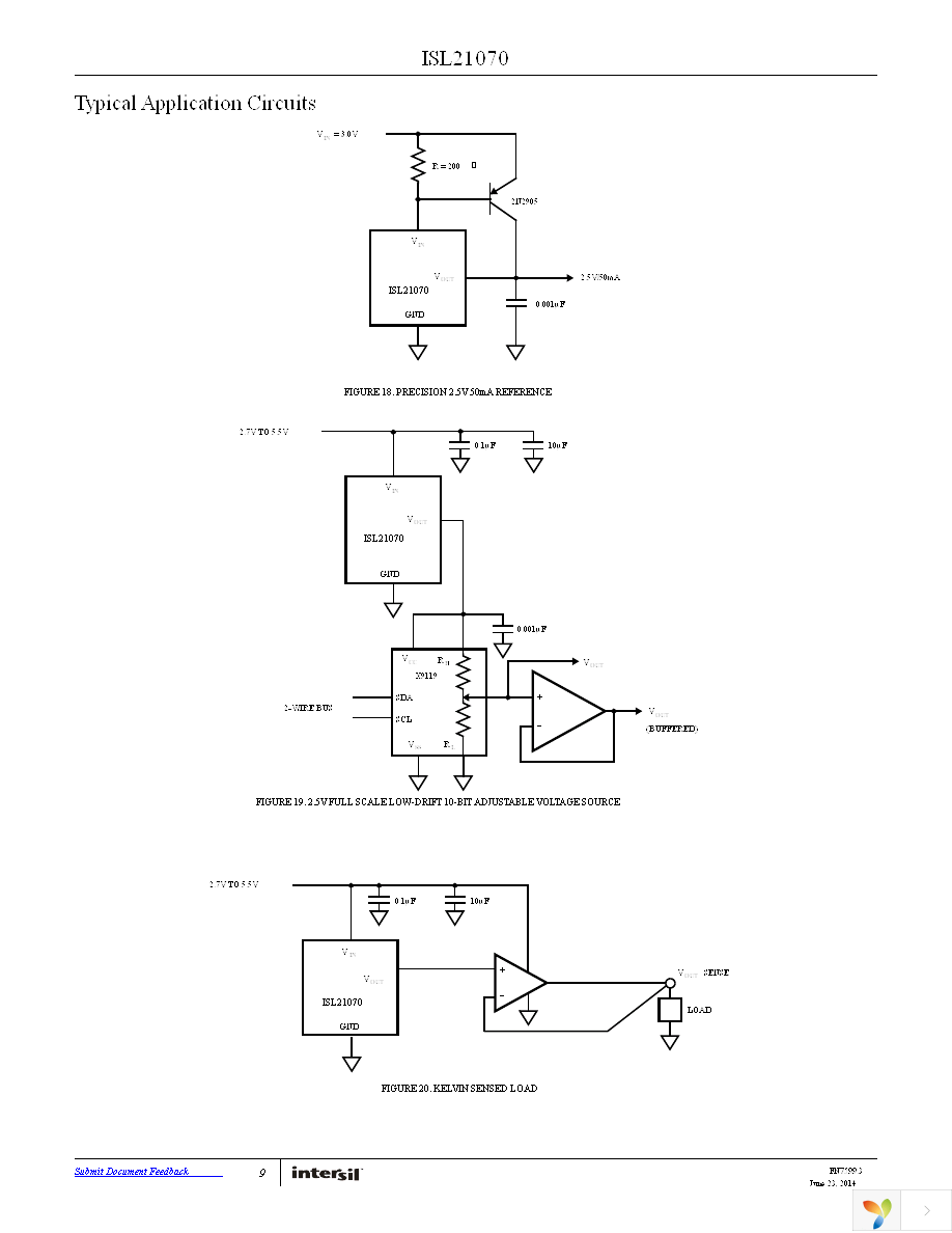 ISL21070DIH306Z-TK Page 9