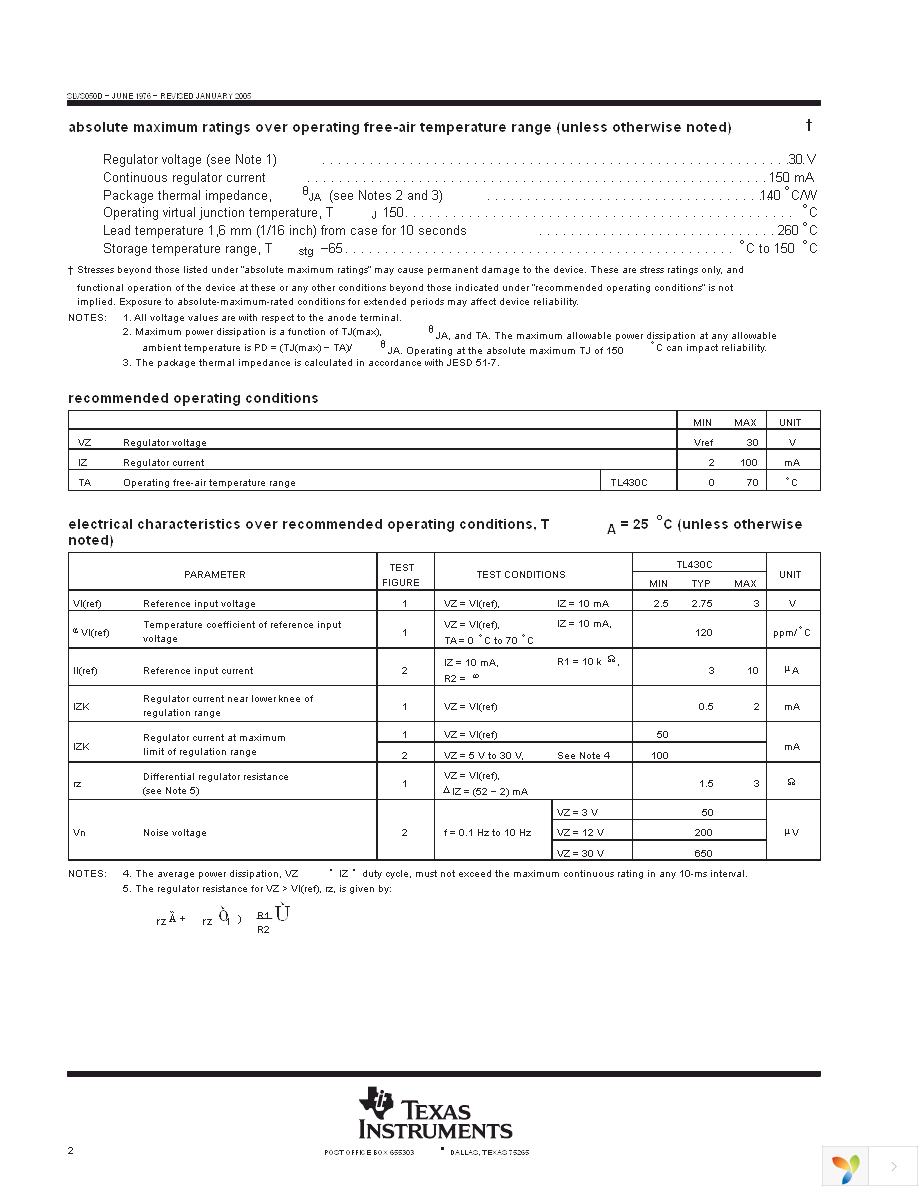 TL430CLP Page 2