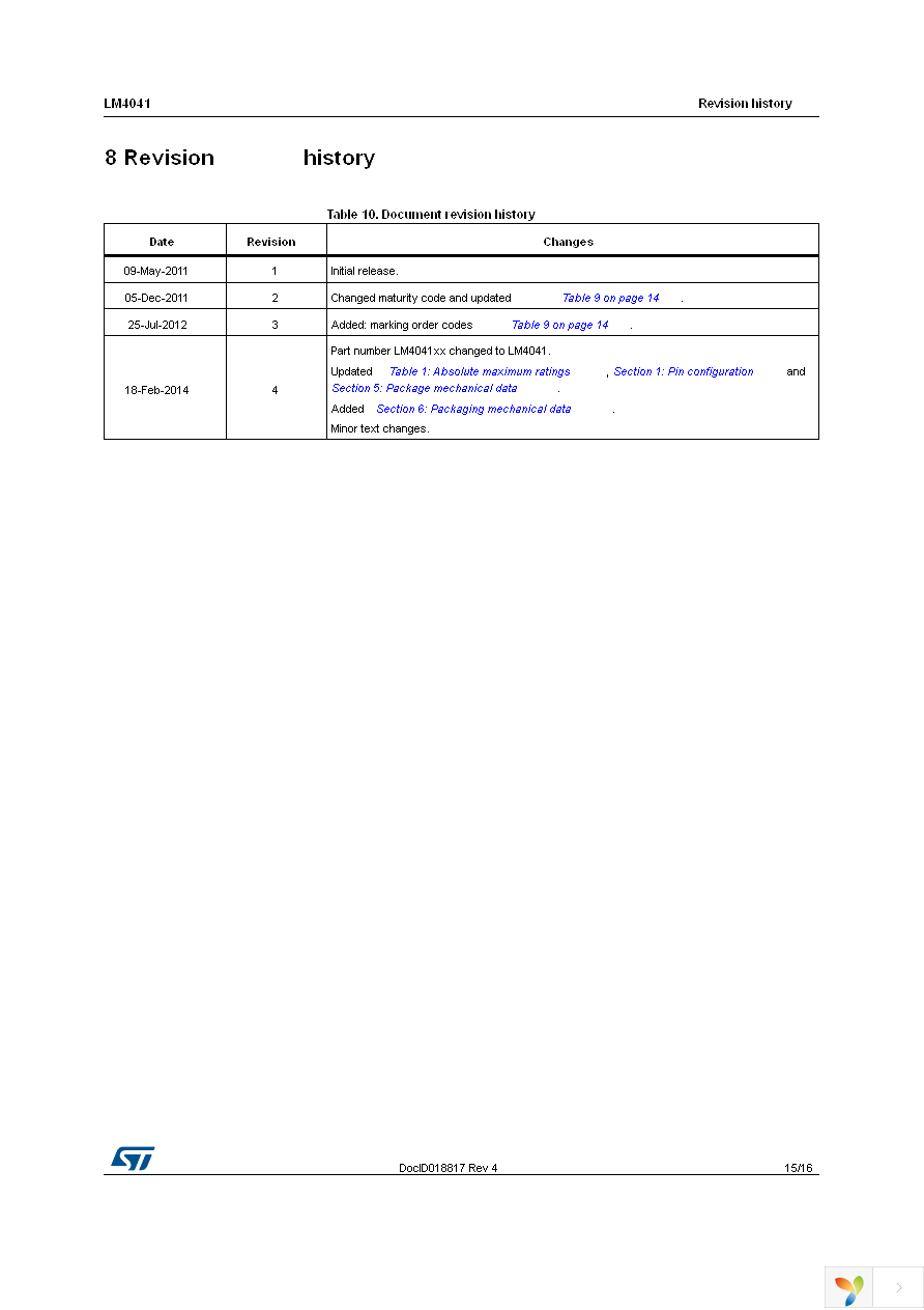 LM4041DELT-1.2 Page 15