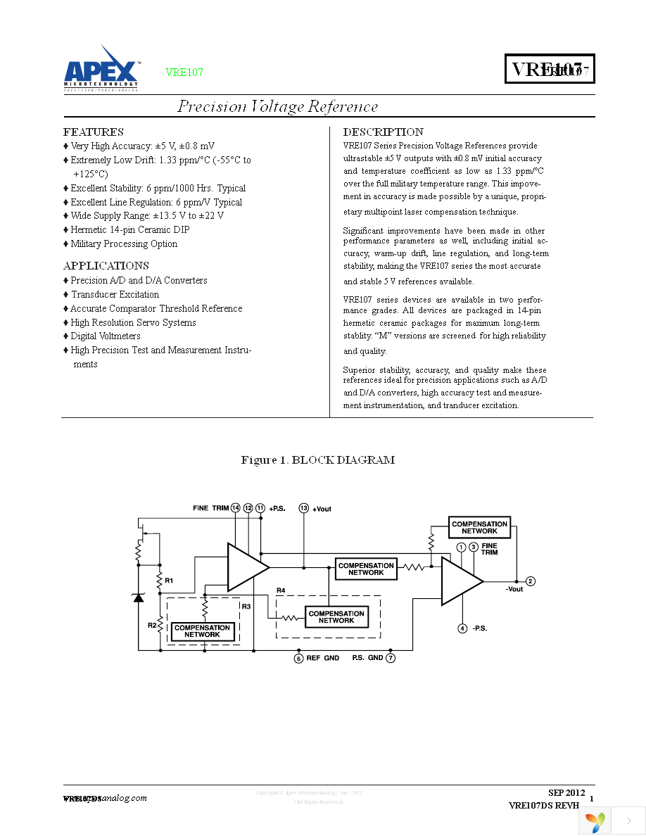 VRE107MA Page 1