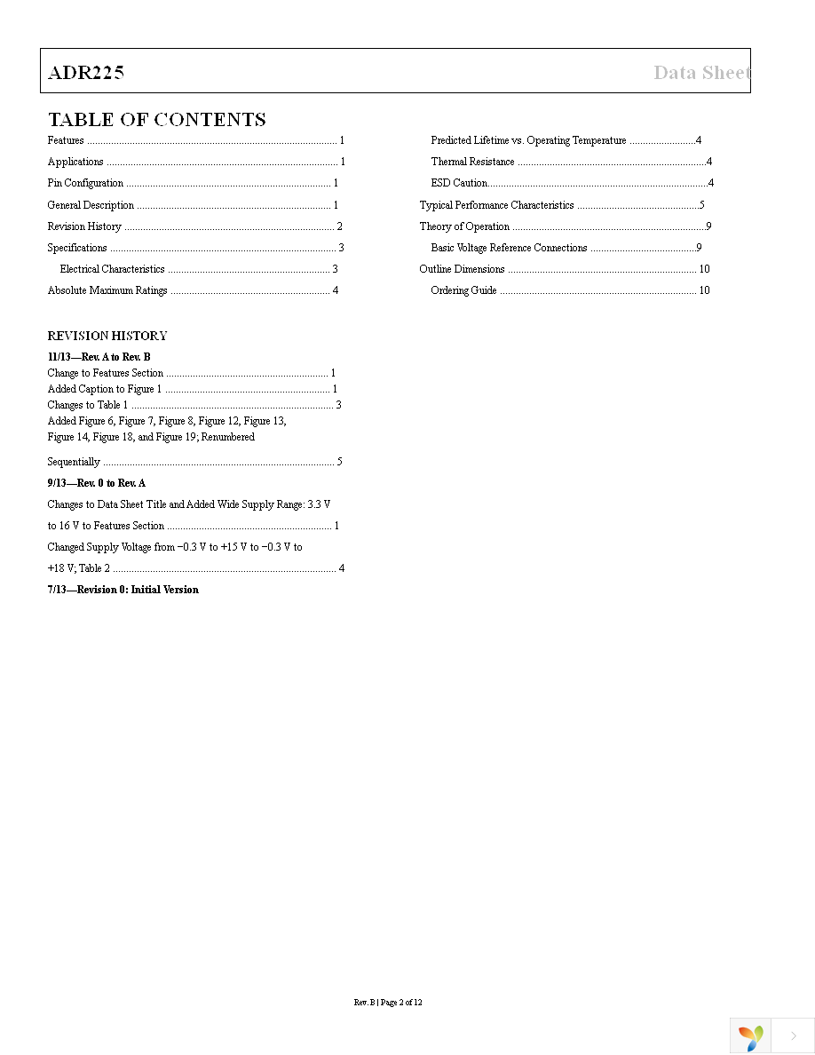 ADR225HRZN Page 2