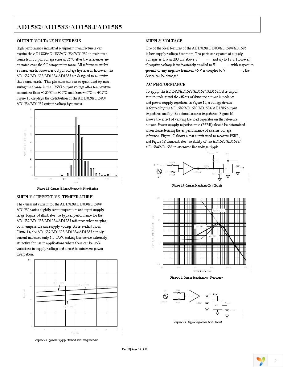 AD1582ART-REEL7 Page 12