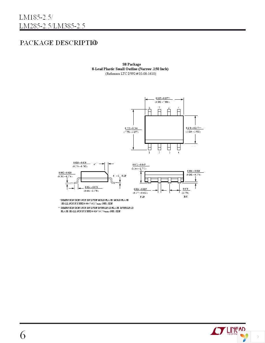 LM385BZ-2.5 Page 6