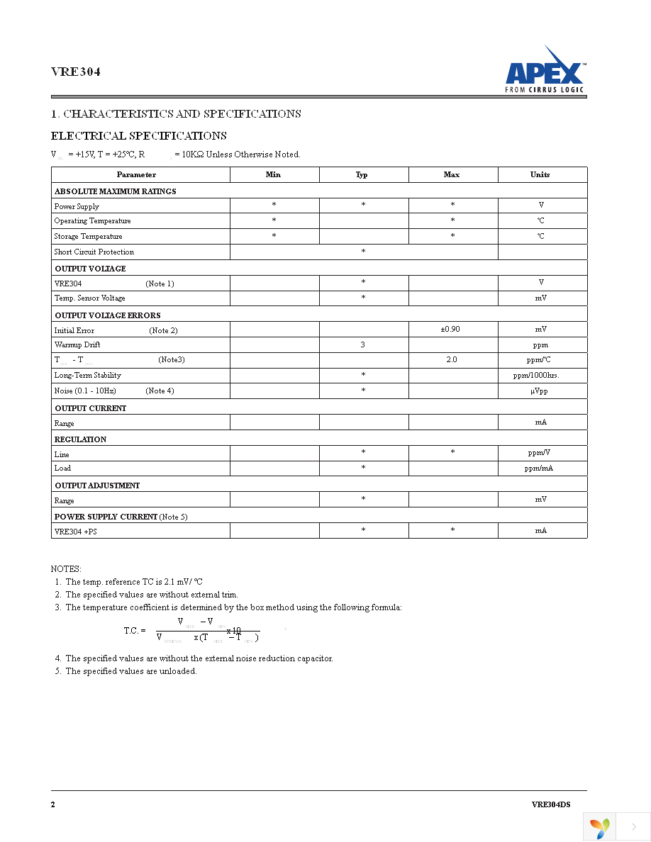 VRE304CS Page 2