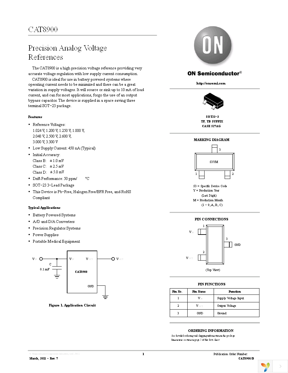 CAT8900B180TBGT3 Page 1