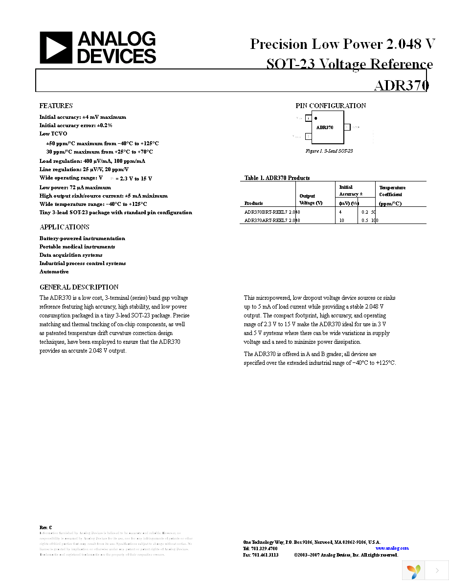 ADR370BRT-R2 Page 1