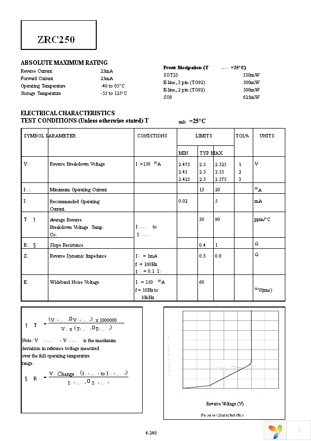 ZRC250N803TA Page 2