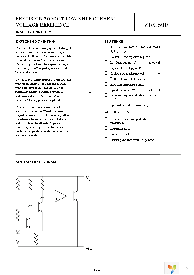 ZRC500A02 Page 1