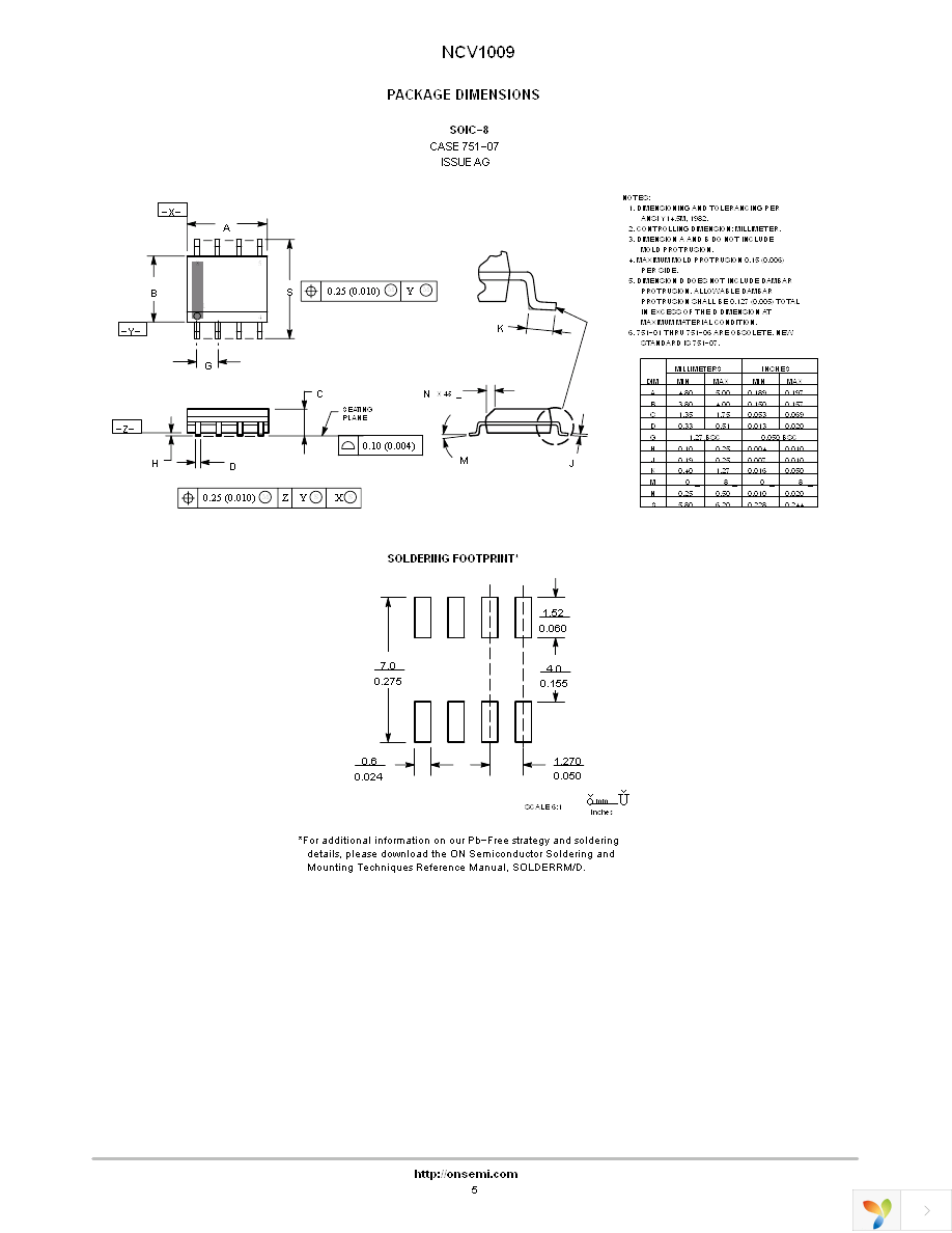 NCV1009D Page 5