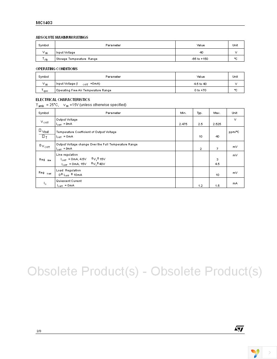 MC1403DT Page 2