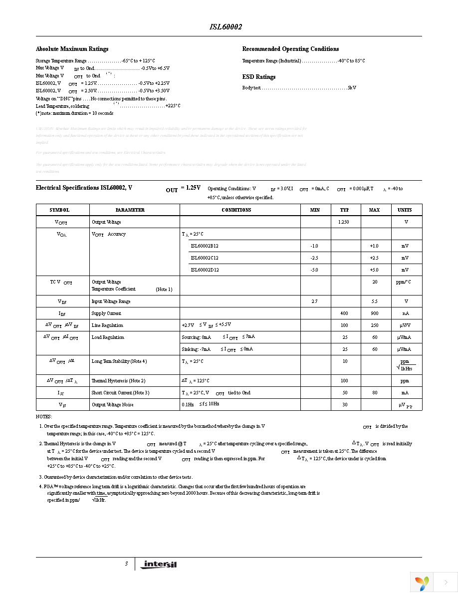 ISL60002CIB825 Page 3