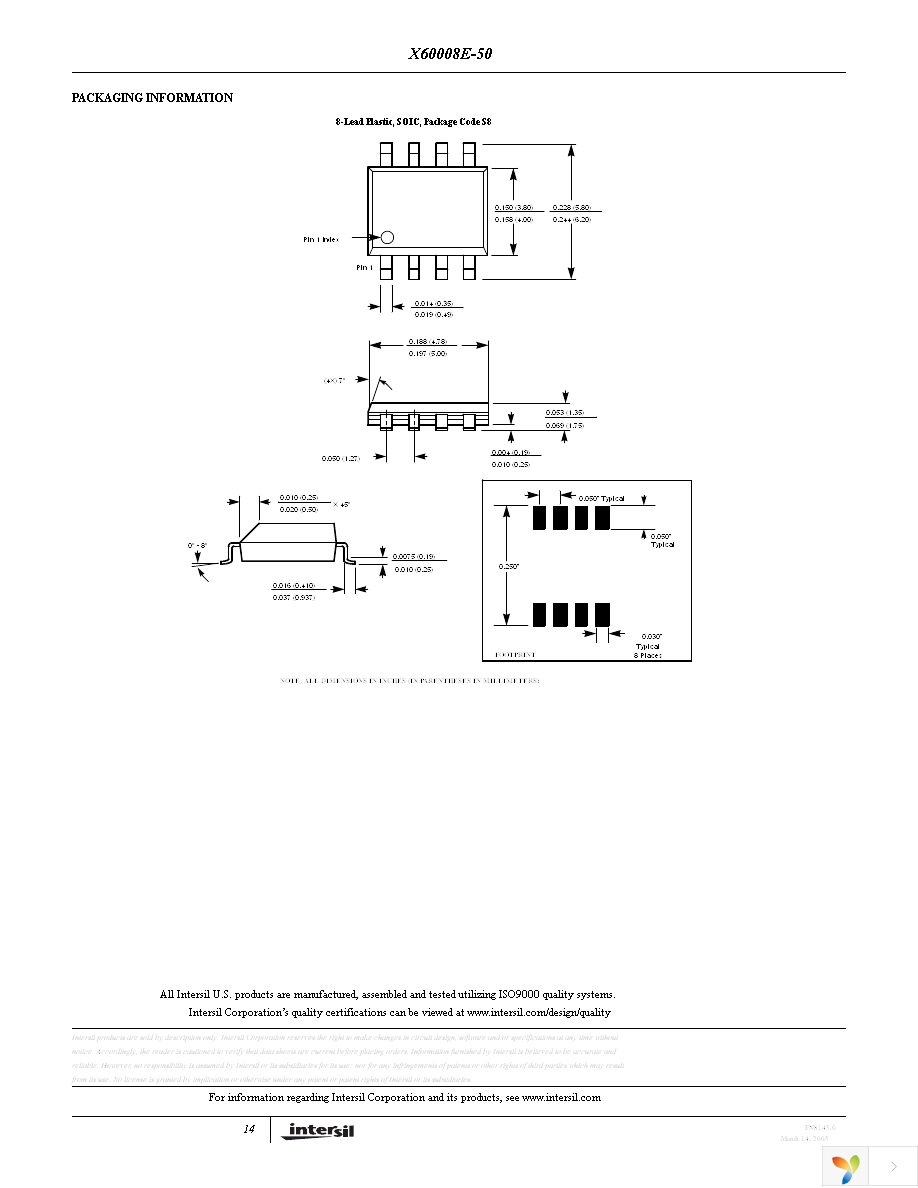 X60008EIS8-50 Page 14