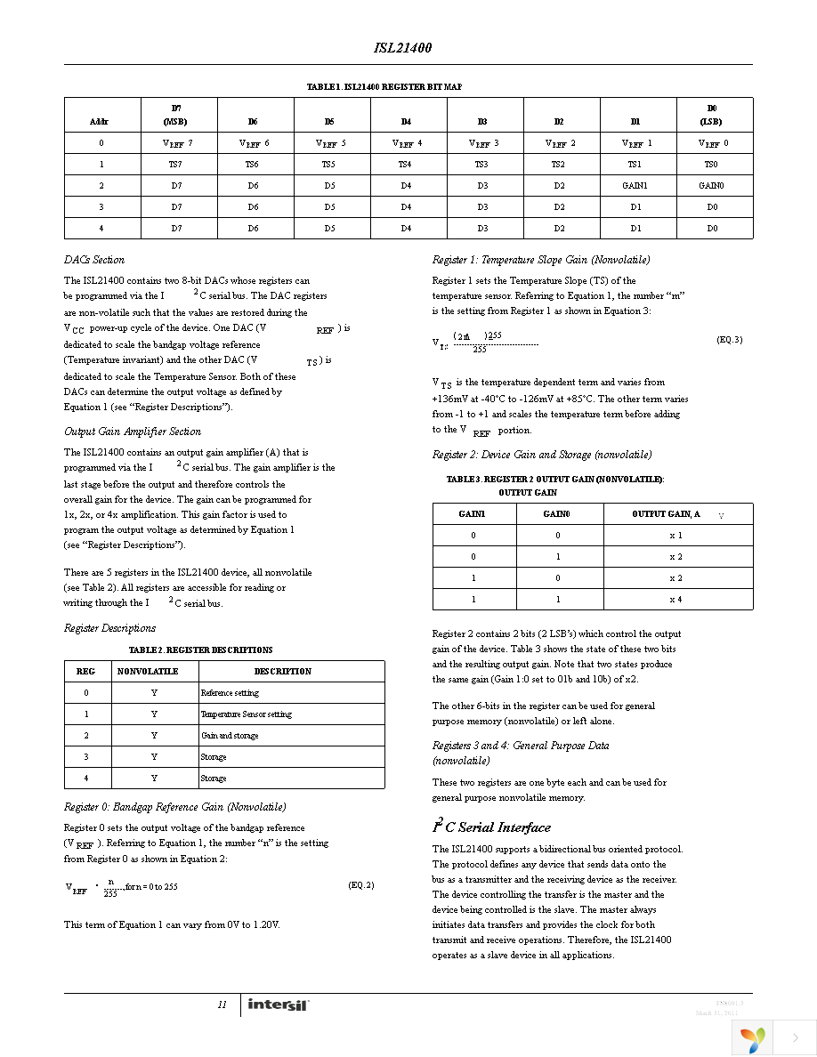 ISL21400IU8Z-TK Page 11