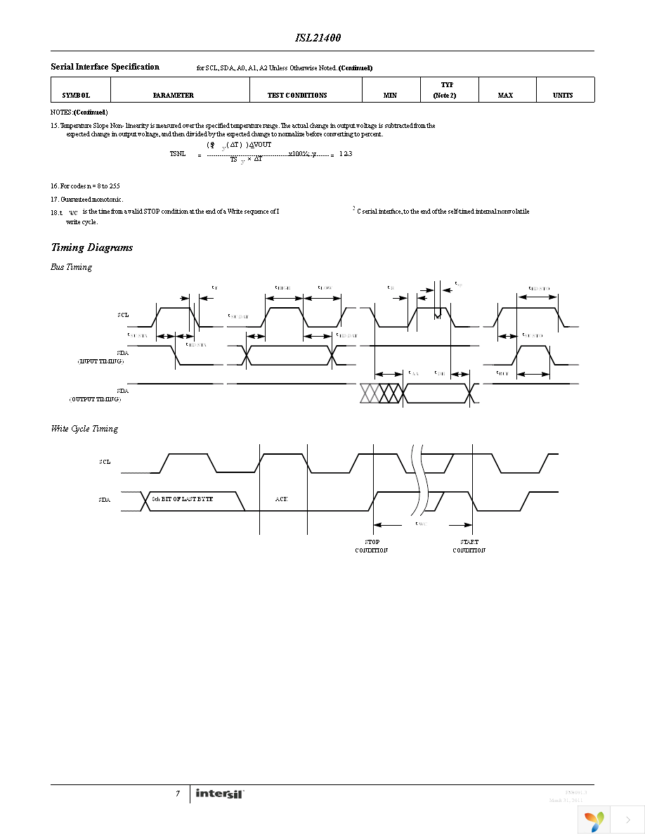 ISL21400IU8Z-TK Page 7