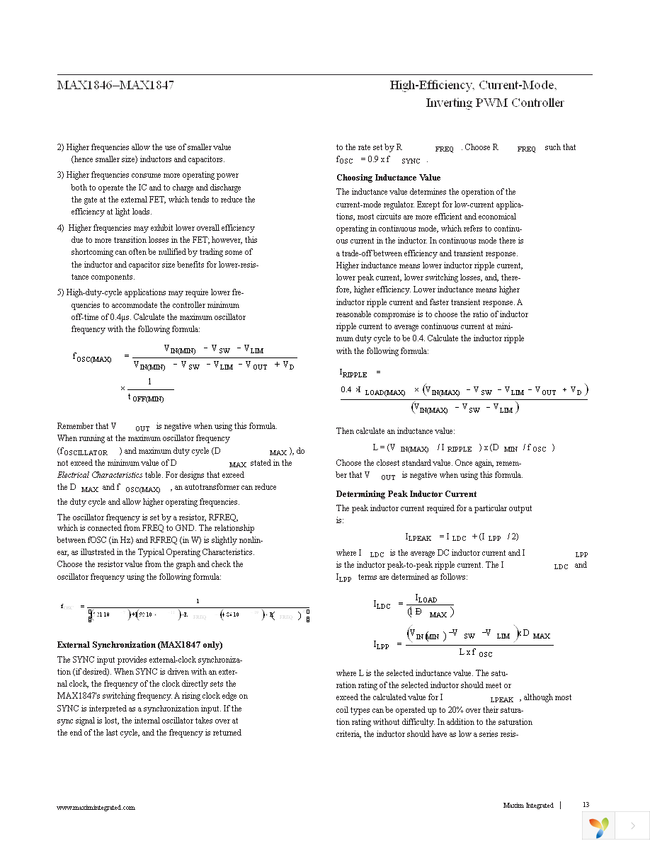 MAX1847EEE+ Page 13