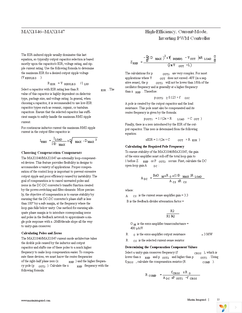 MAX1847EEE+ Page 15