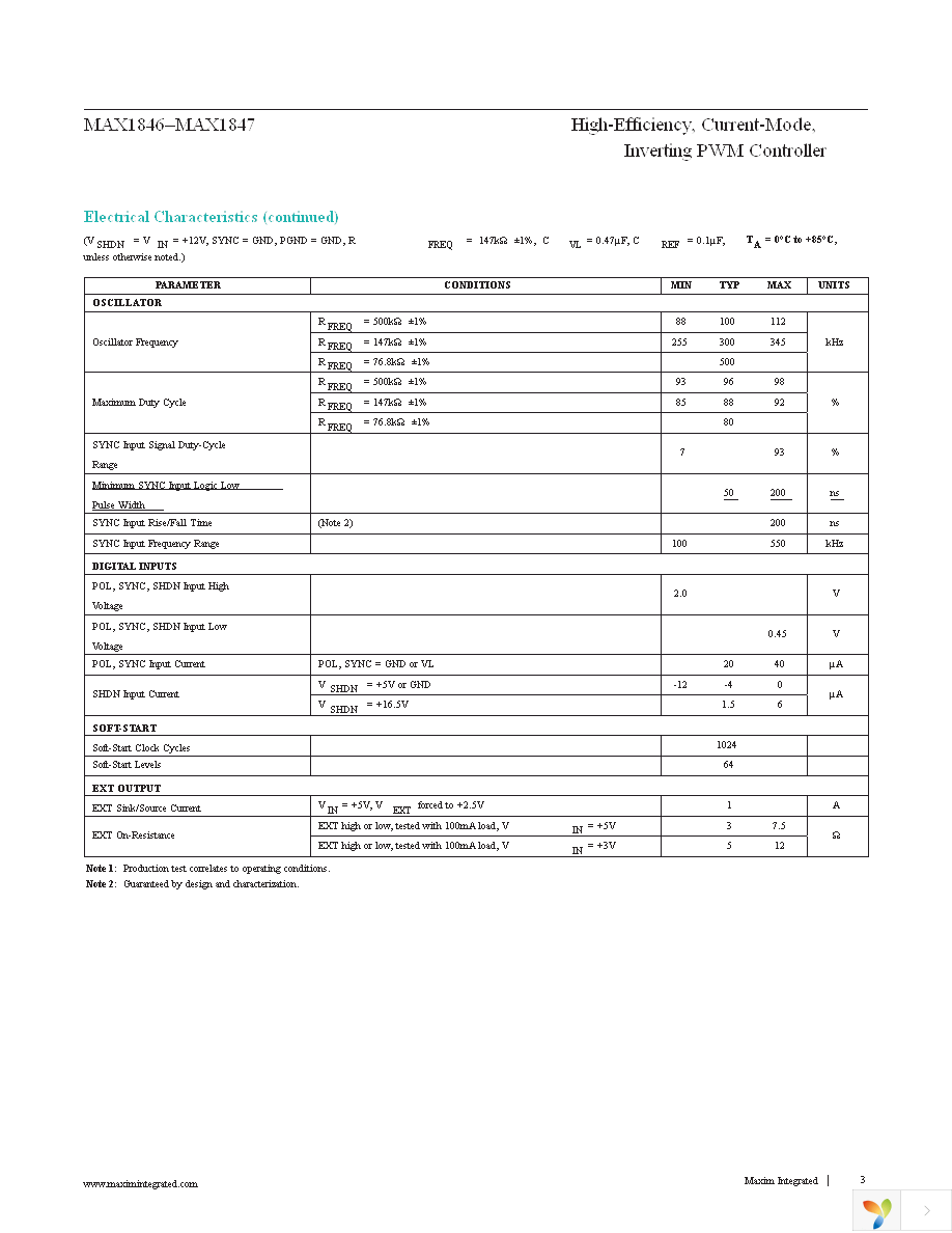 MAX1847EEE+ Page 3