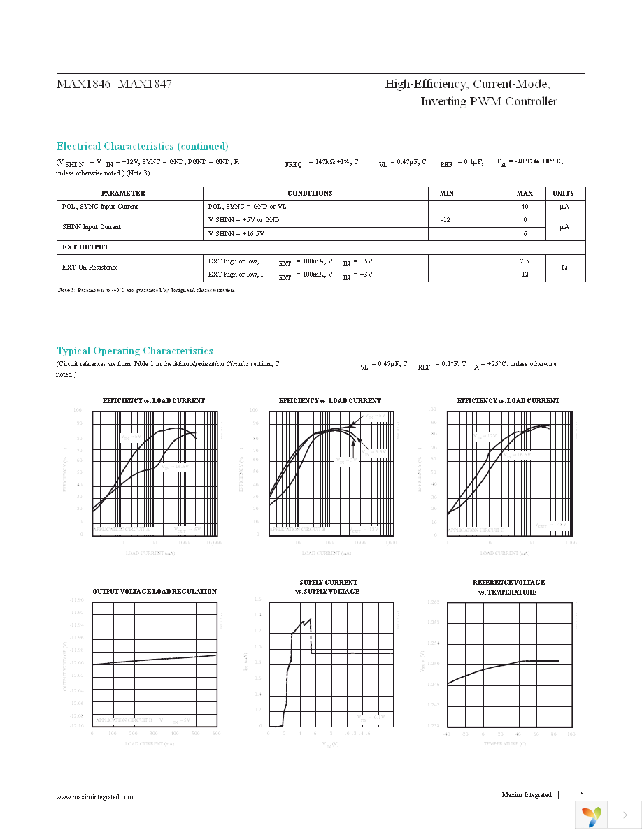 MAX1847EEE+ Page 5