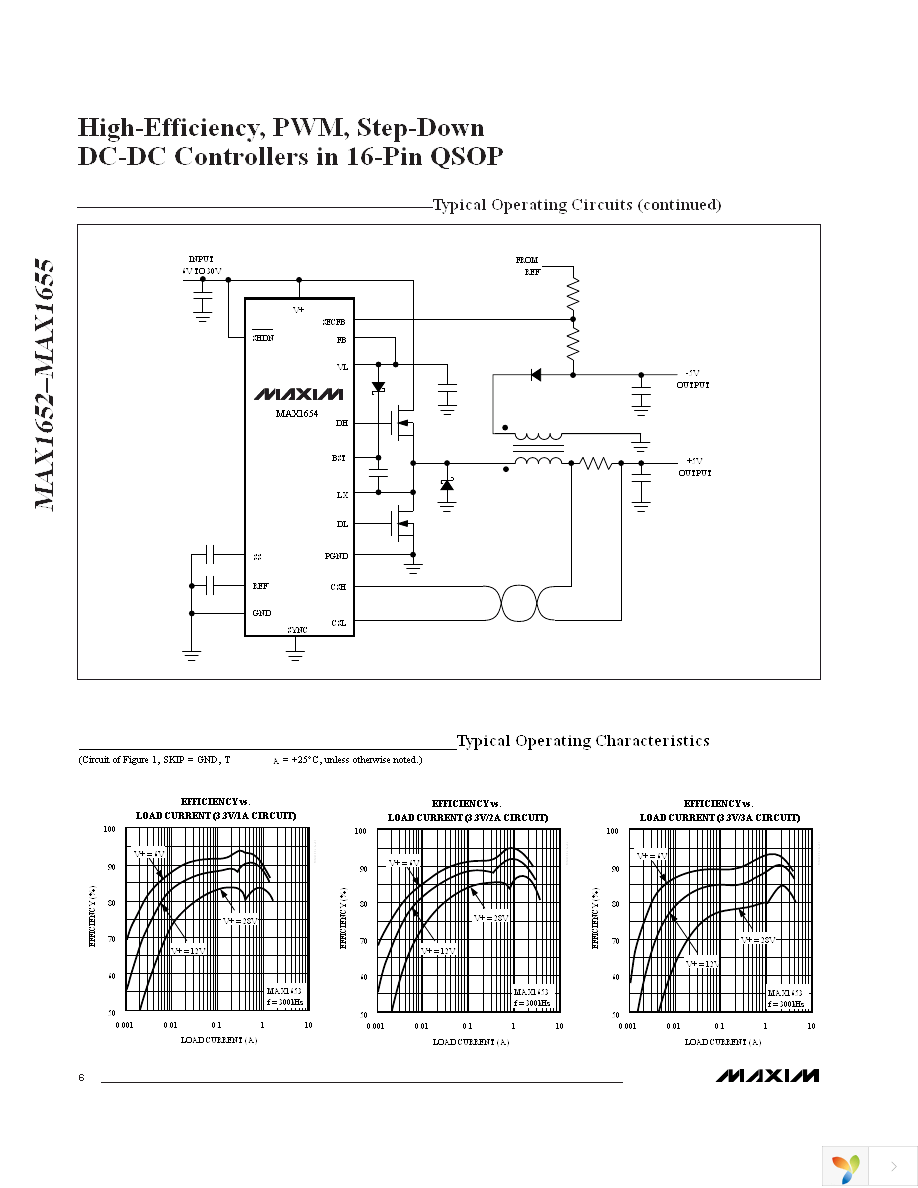 MAX1653EEE+ Page 6