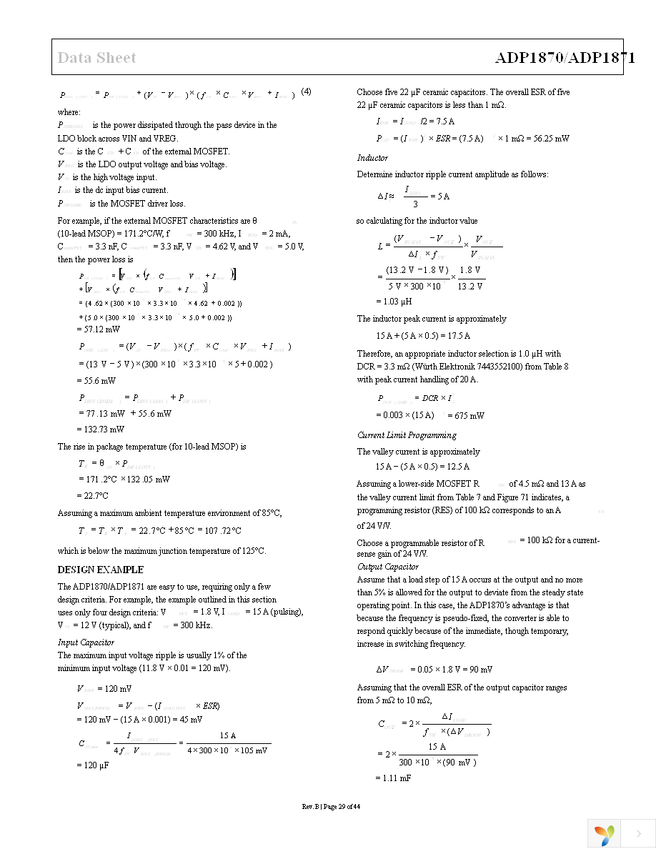 ADP1870ARMZ-0.6-R7 Page 29