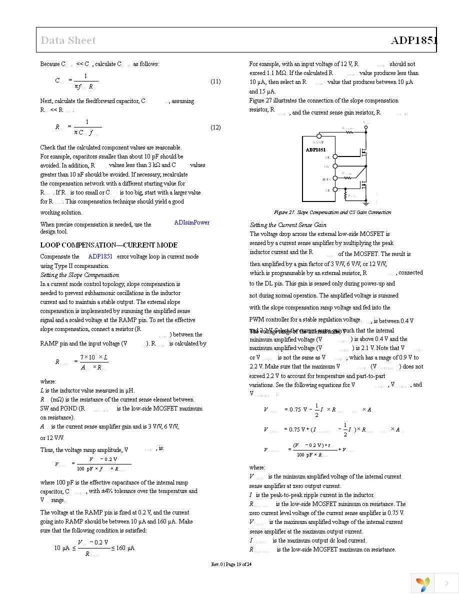 ADP1851ACPZ-R7 Page 19