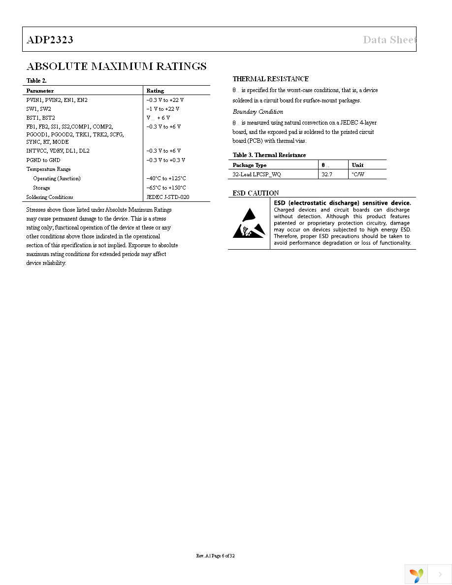 ADP2323ACPZ-R7 Page 6