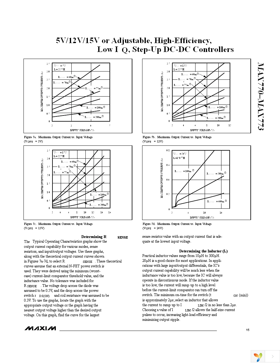 MAX771CSA+ Page 15