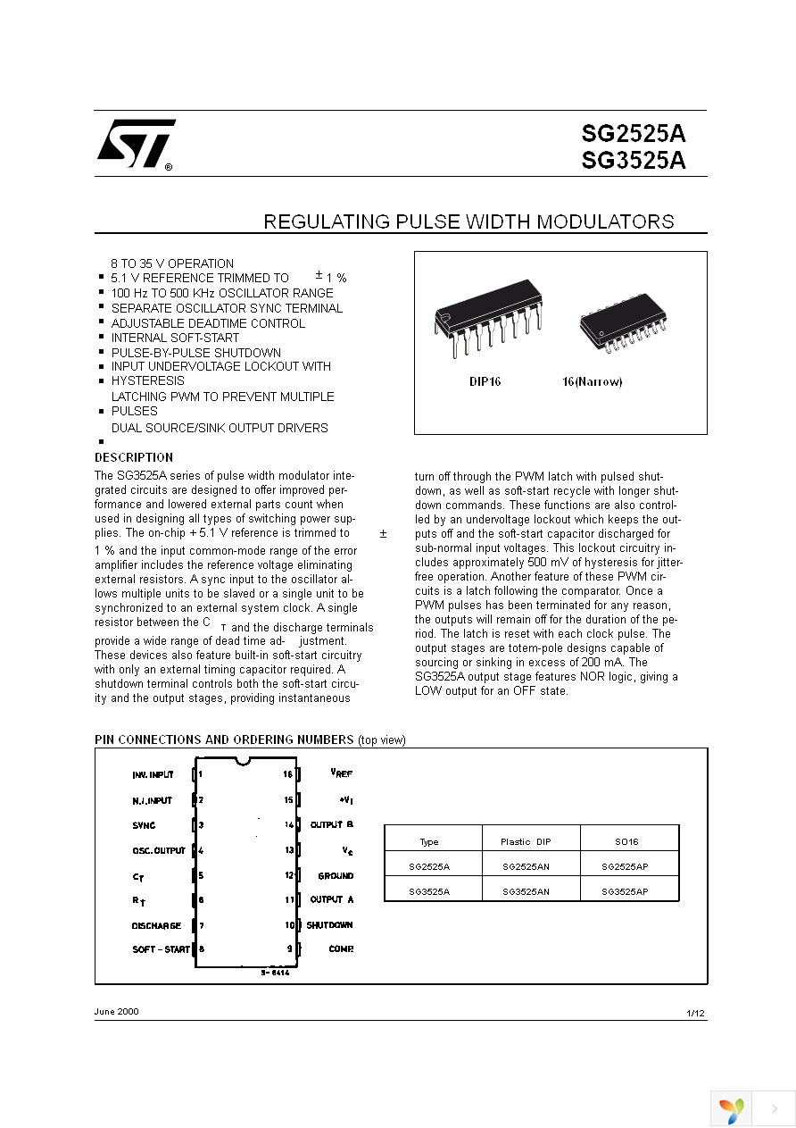 SG3525AP013TR Page 1