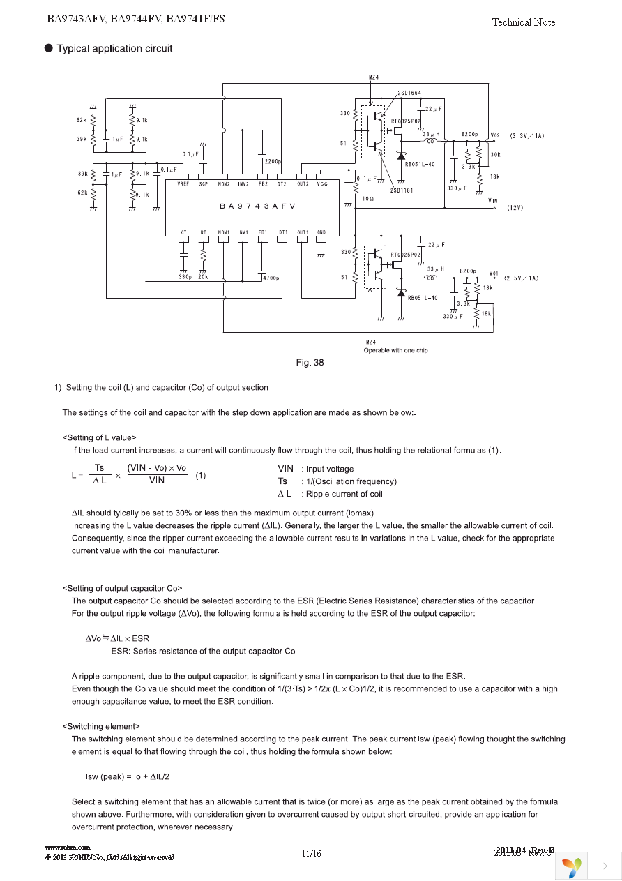 BA9743AFV-E2 Page 11