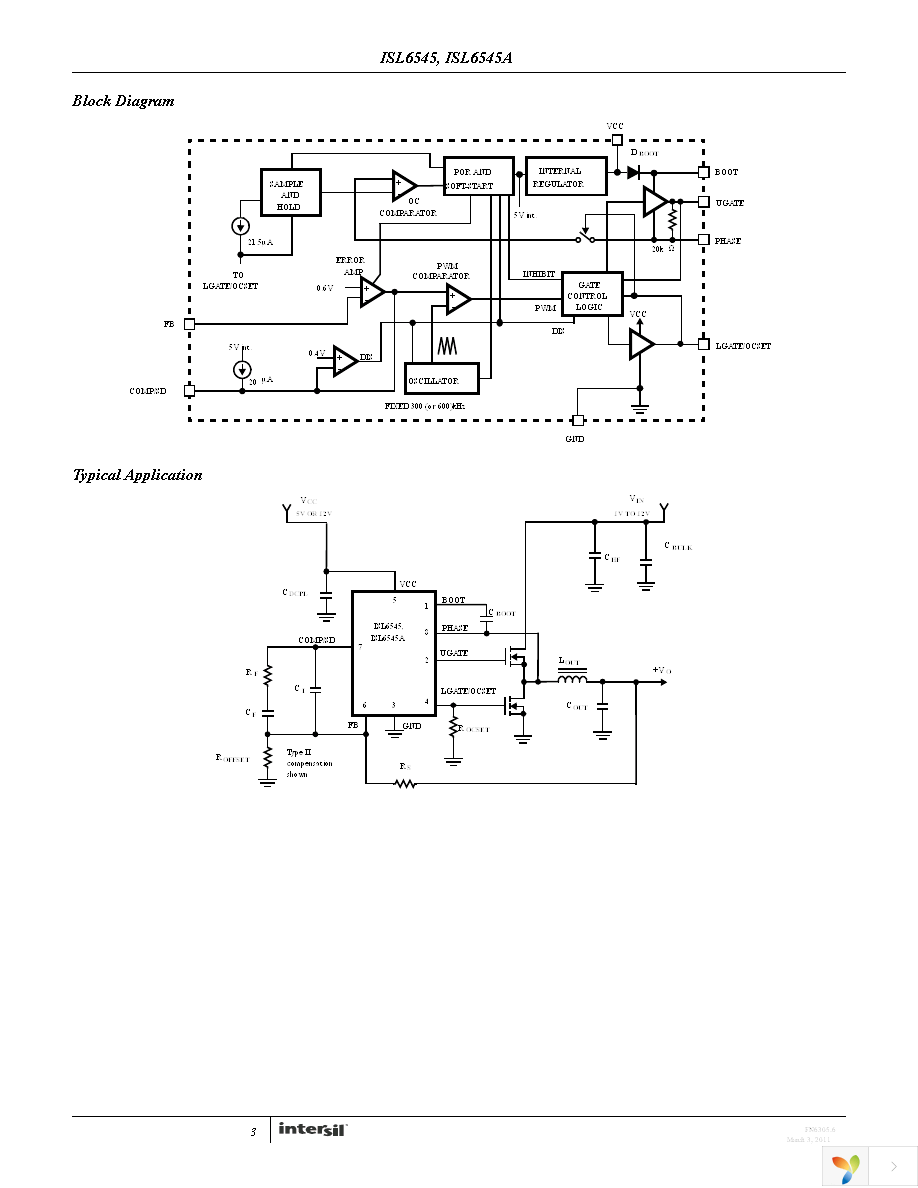 ISL6545CBZ-T Page 3