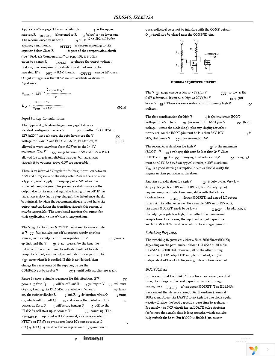 ISL6545CBZ-T Page 9