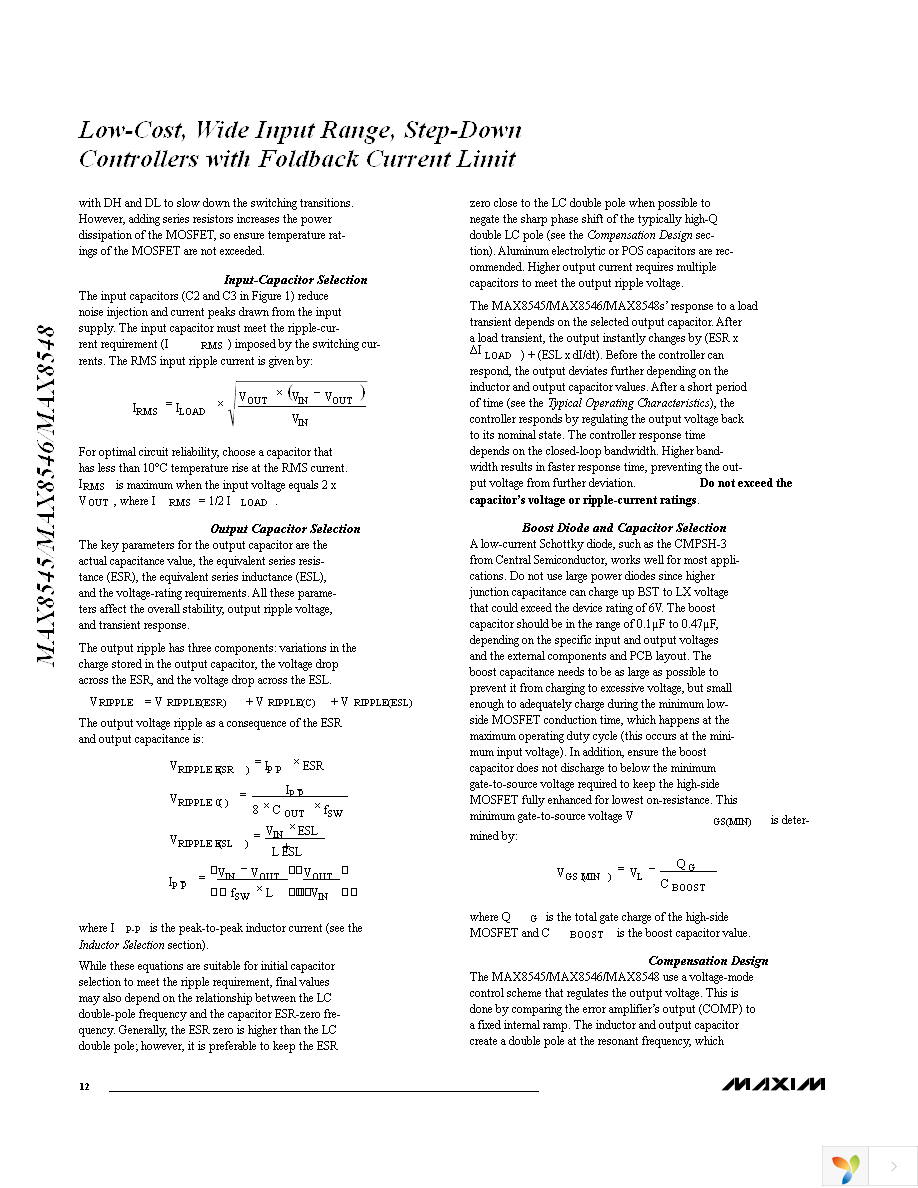 MAX8545EUB+ Page 12