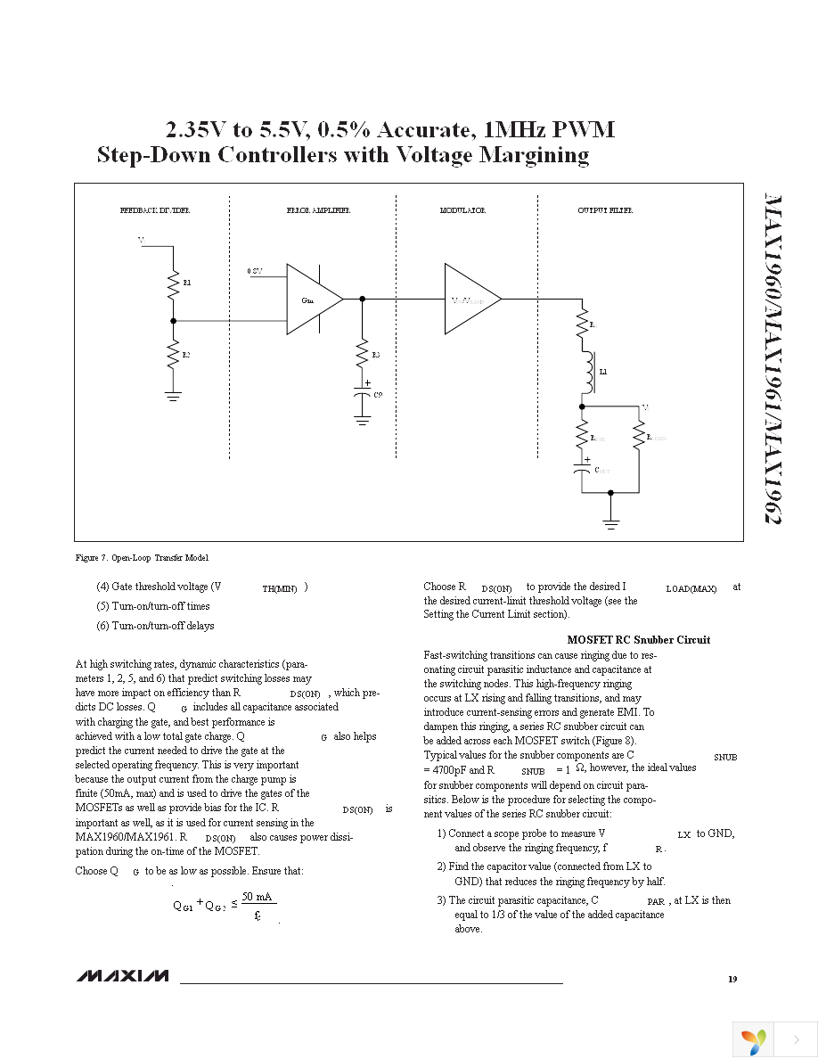 MAX1960EEP+ Page 19