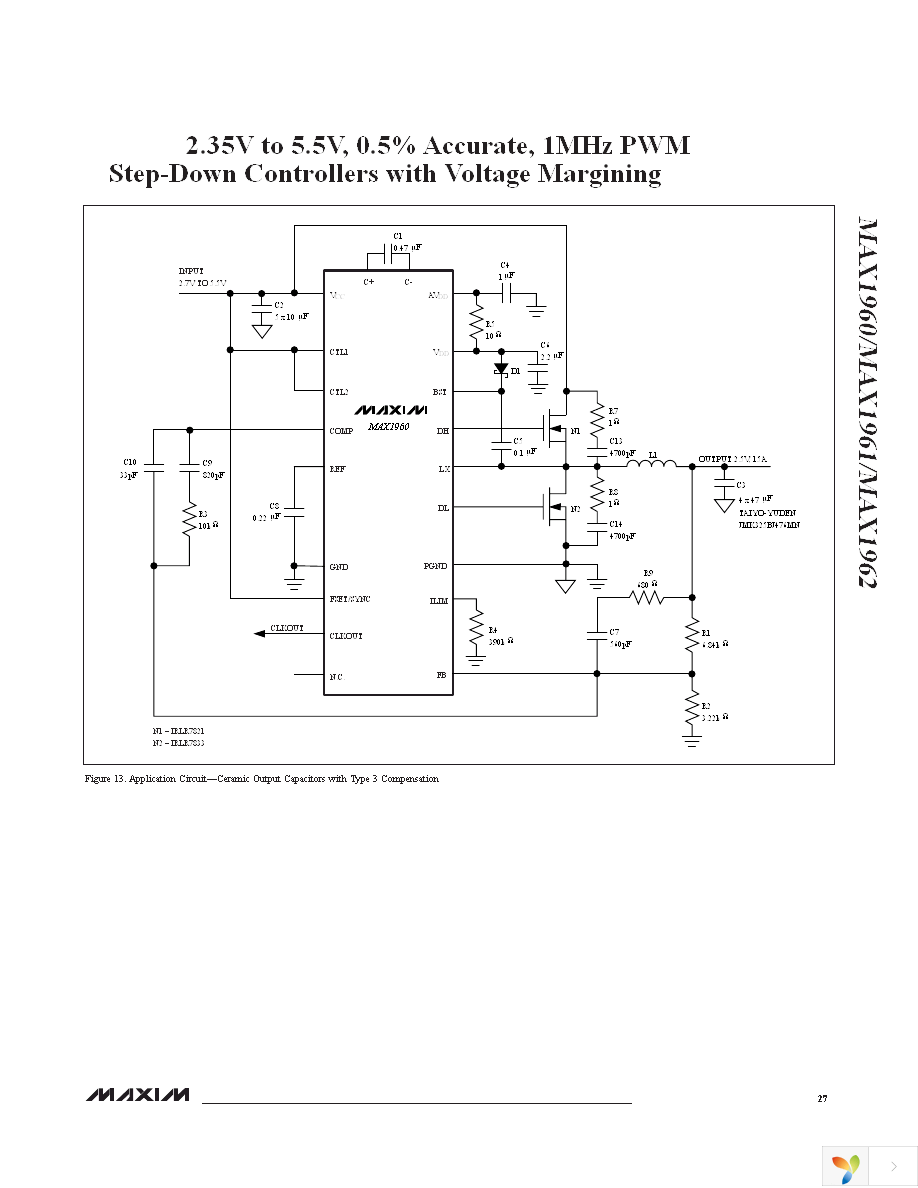 MAX1960EEP+ Page 27