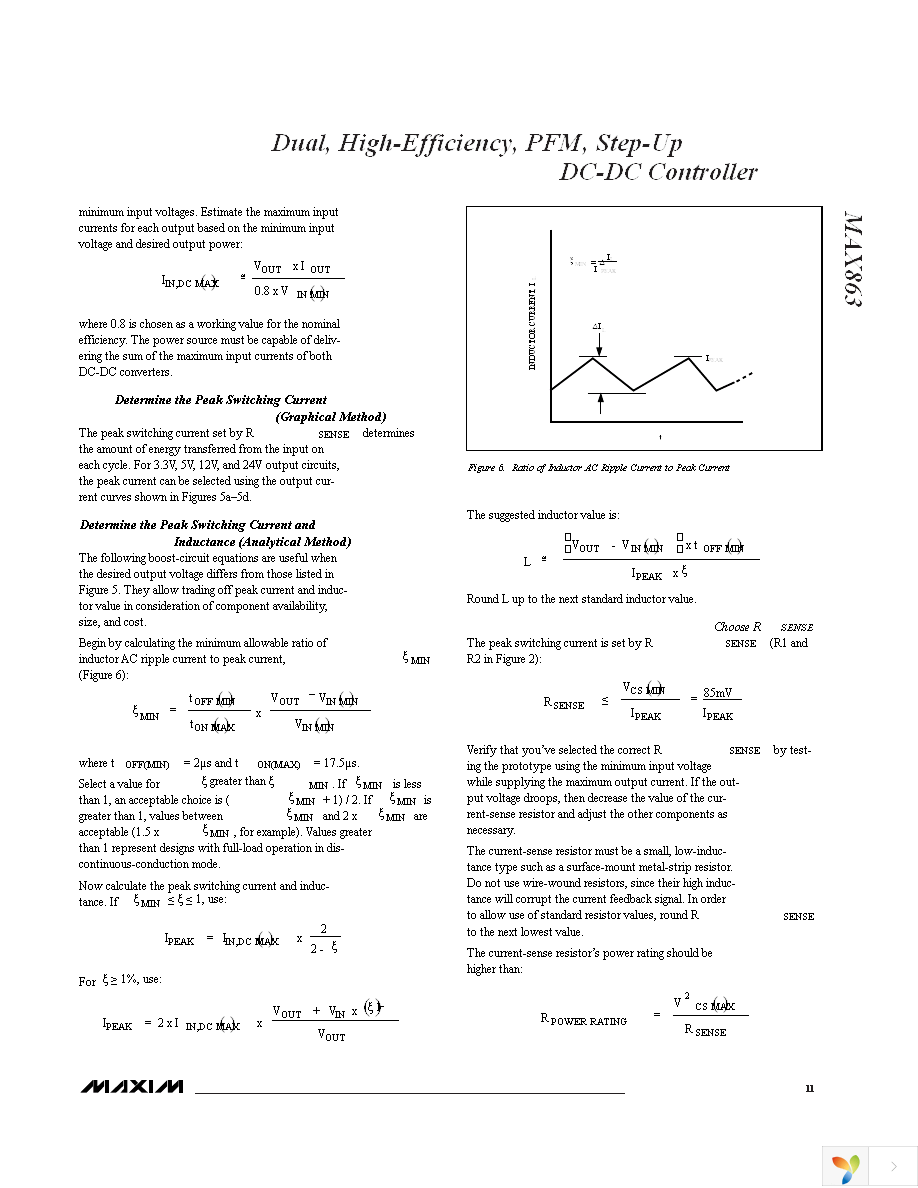 MAX863EEE+ Page 11