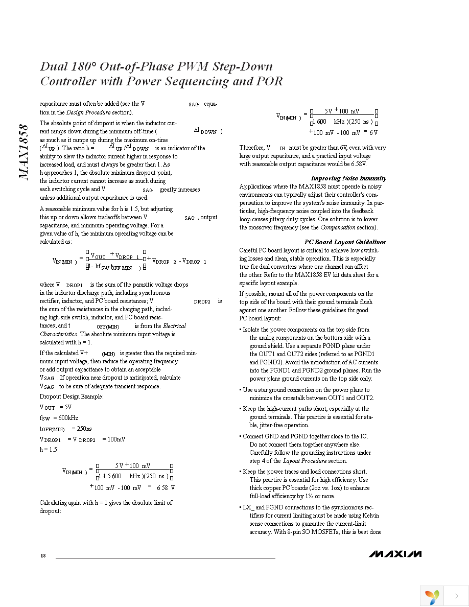 MAX1858EEG+ Page 18