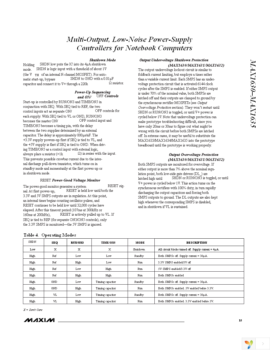 MAX1634EAI+ Page 15