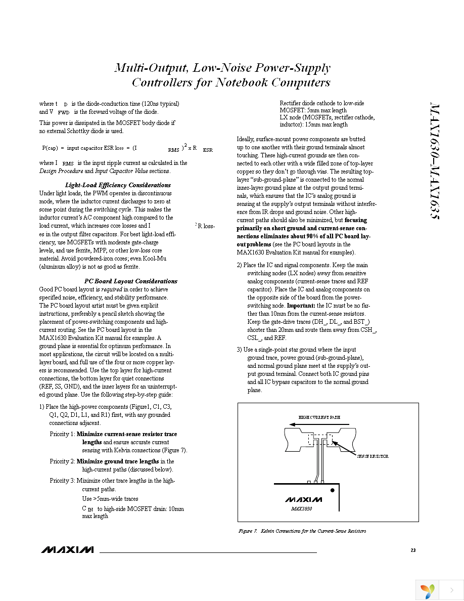 MAX1634EAI+ Page 23