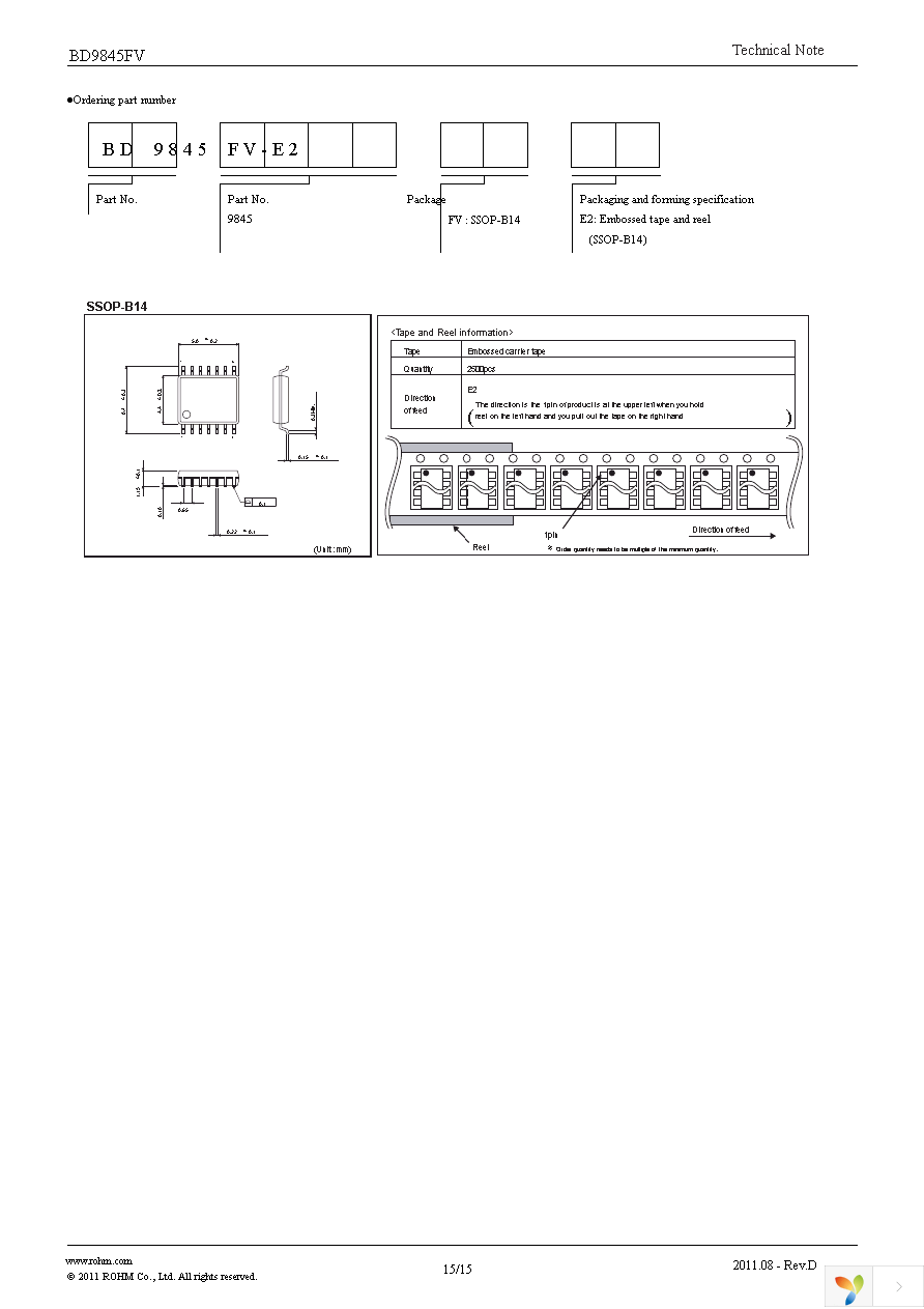 BD9845FV-E2 Page 15