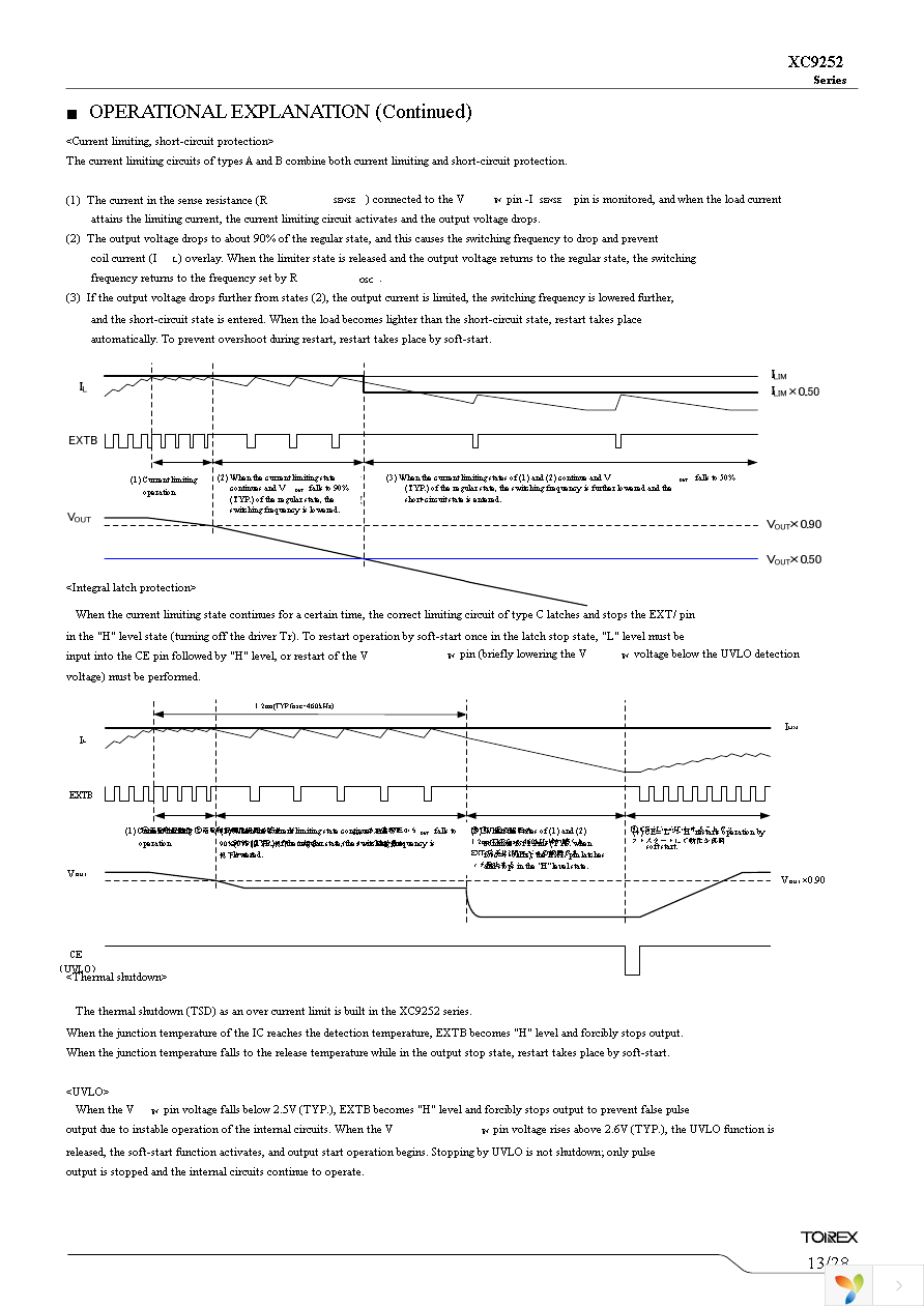 XC9252C08AVR-G Page 13