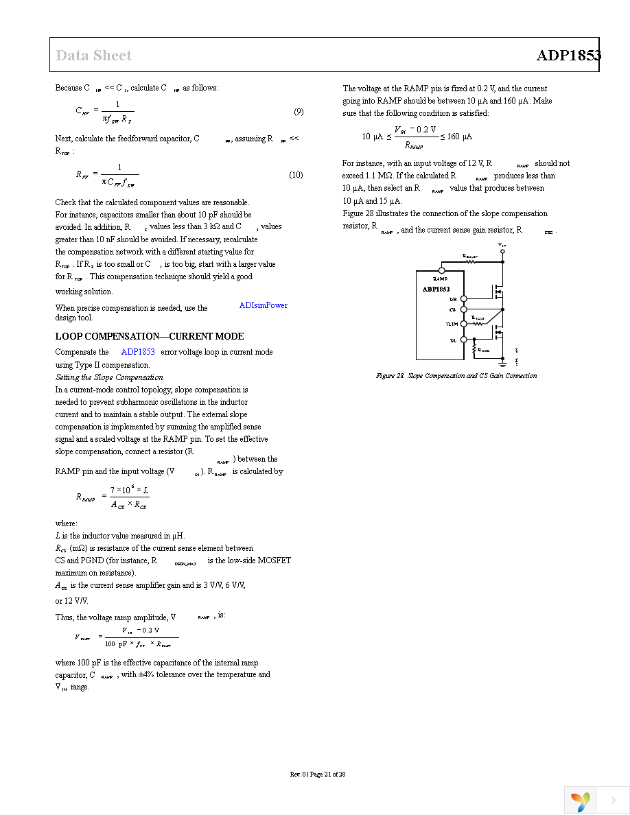 ADP1853ACPZ-R7 Page 21