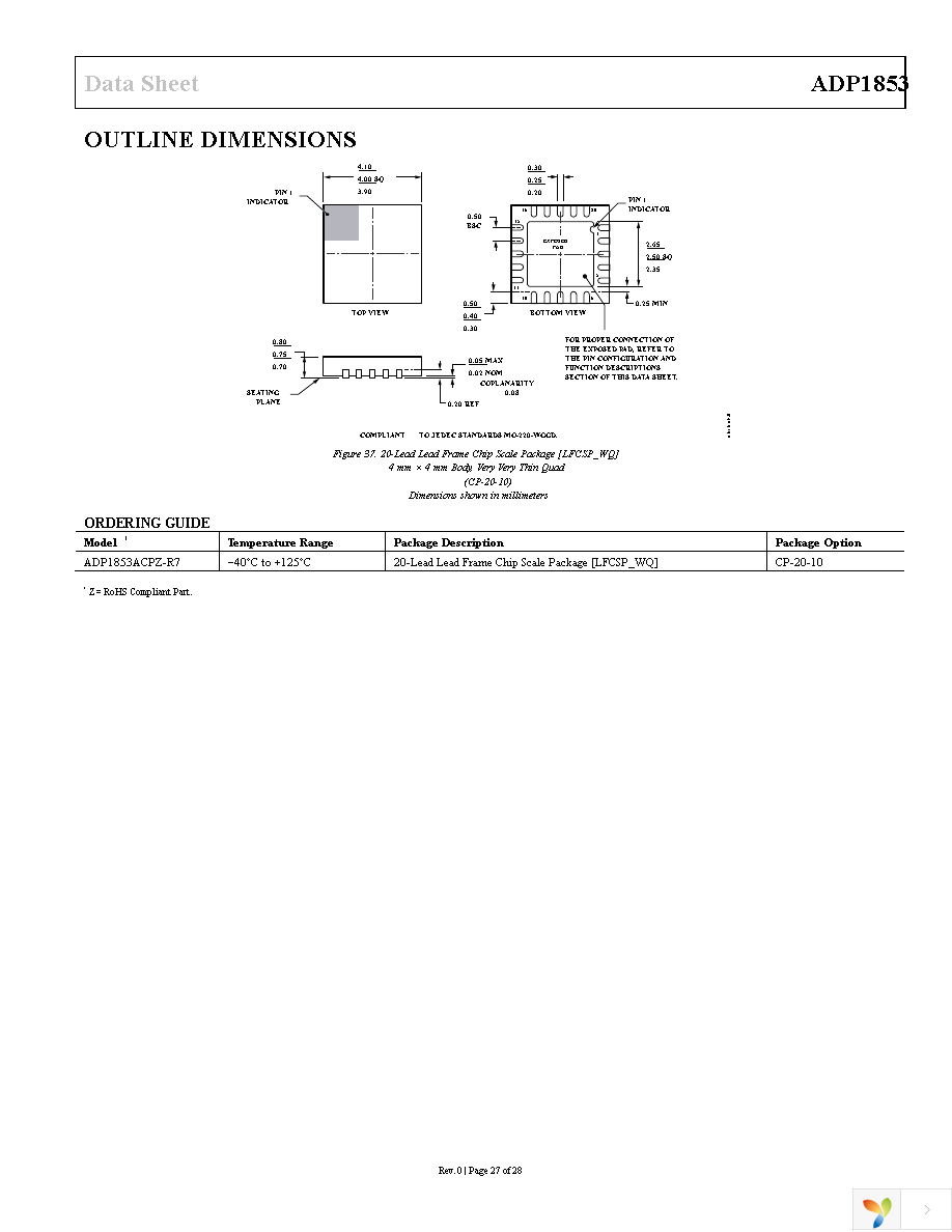 ADP1853ACPZ-R7 Page 27