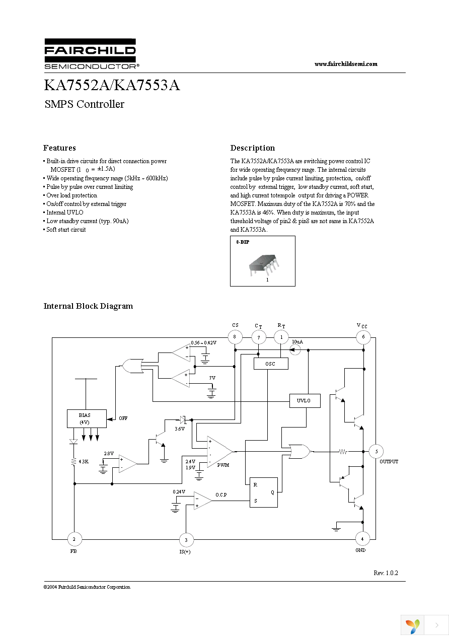 KA7552A Page 1