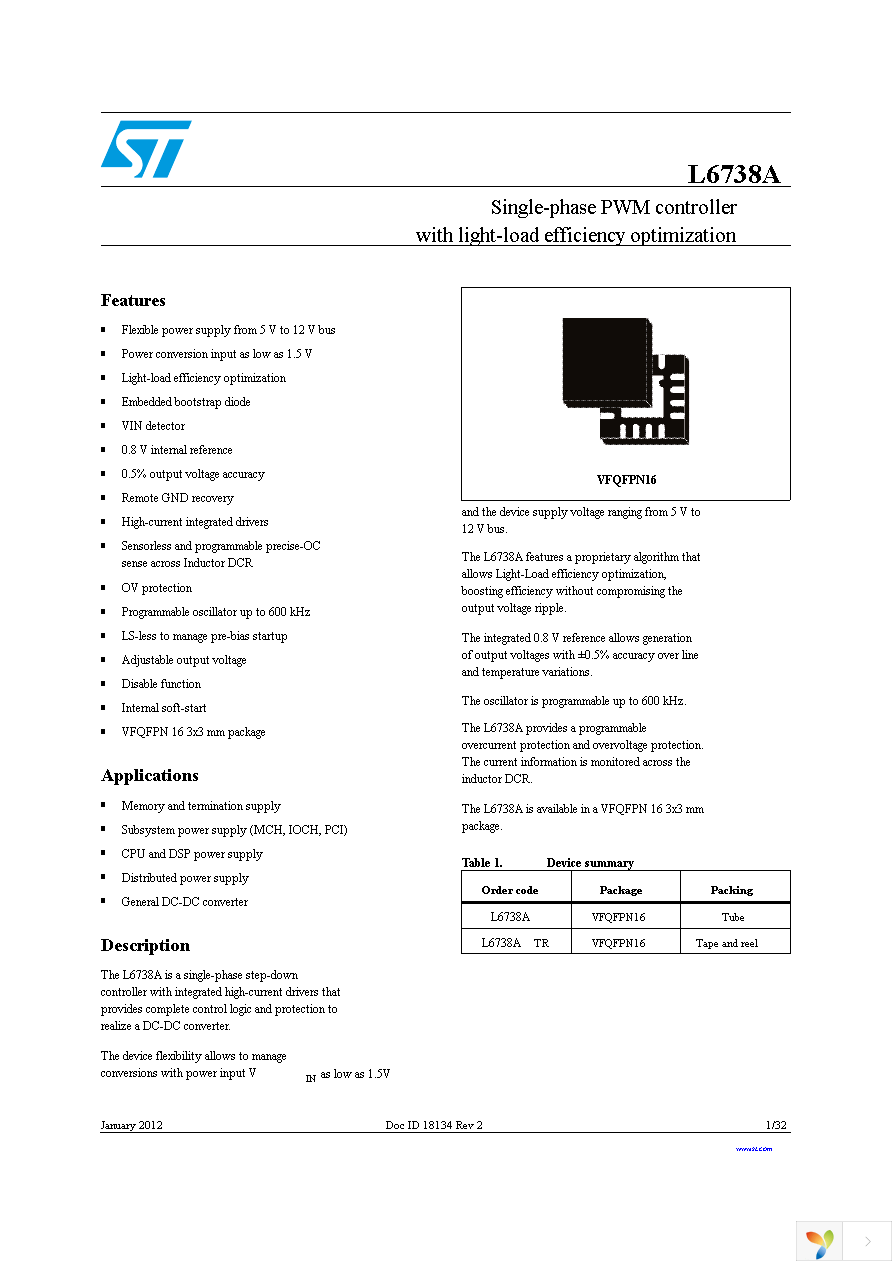 L6738ATR Page 1