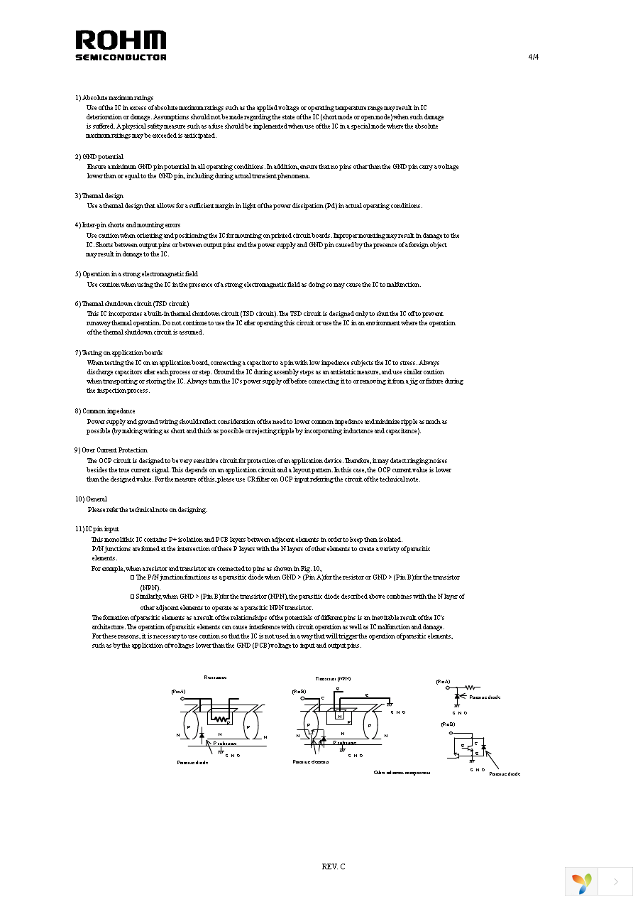 BD9848FV-E2 Page 4