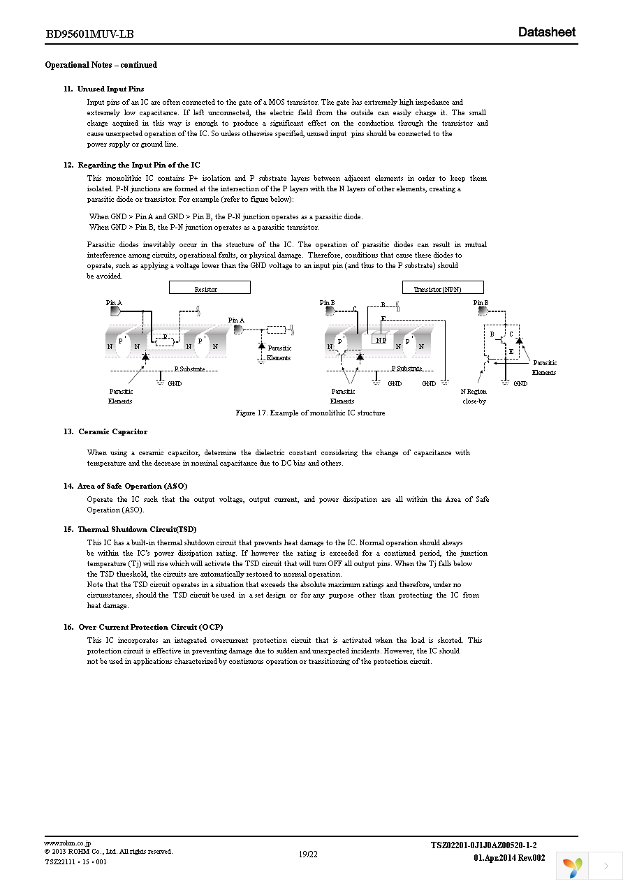 BD95601MUV-LBE2 Page 19