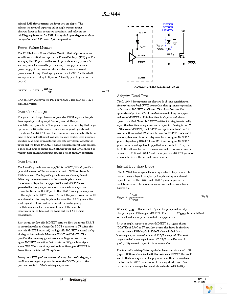 ISL9444IRZ-T7A Page 18