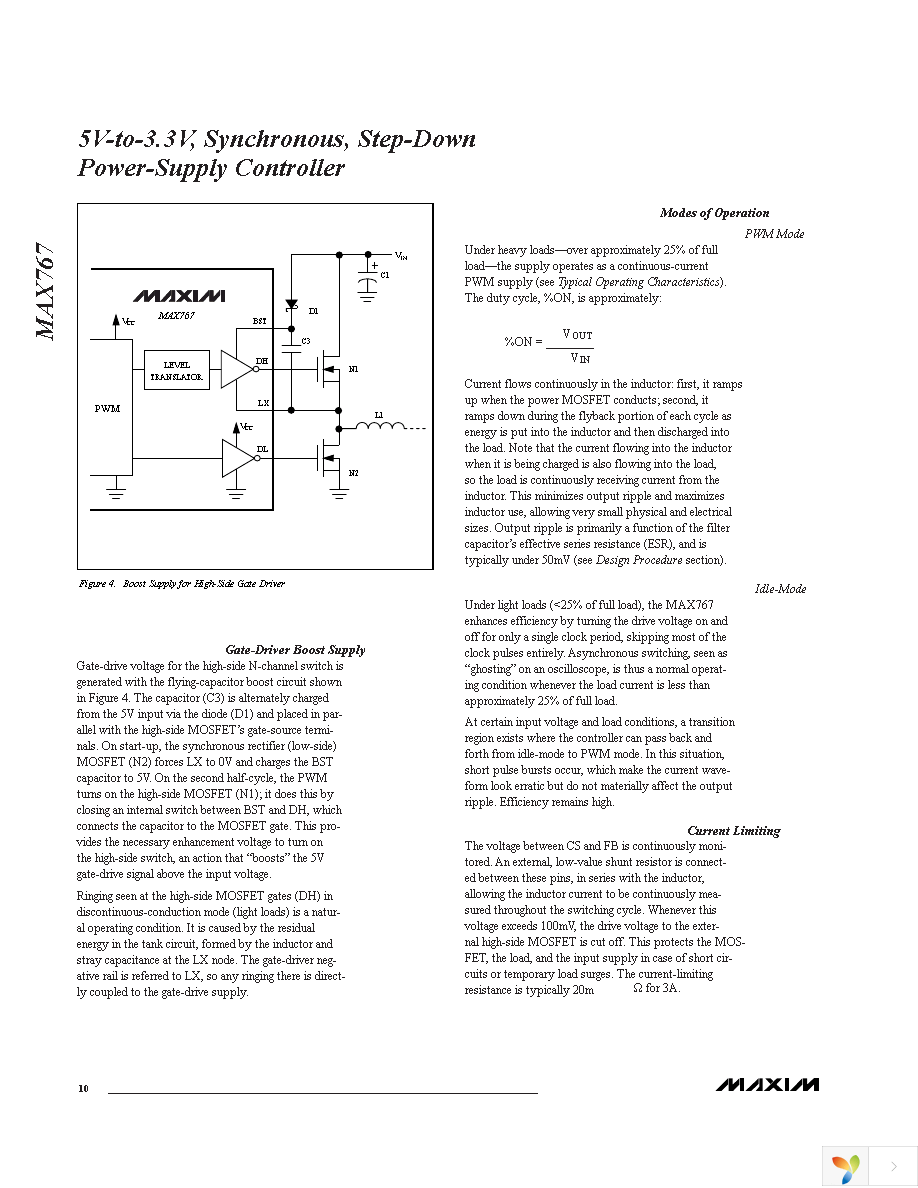 MAX767EAP+ Page 10