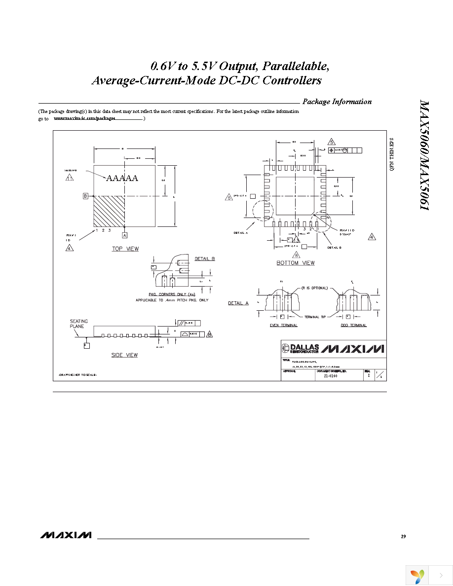 MAX5060ATI+ Page 29